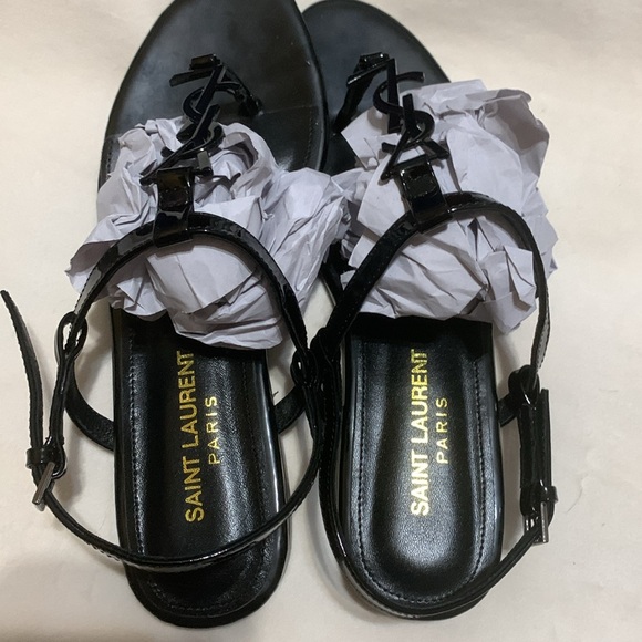 Saint Laurent Cassandra Sandals - Picture 3 of 7